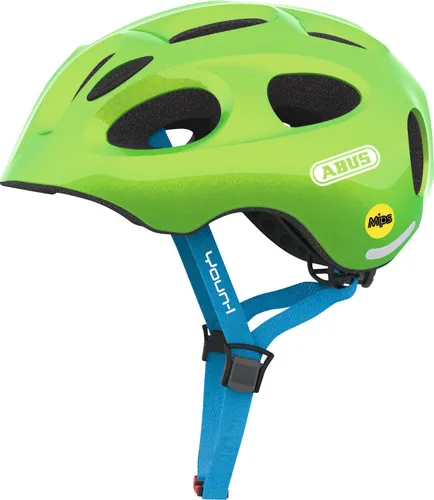 ABUS Youn-I MIPS Kinderhelm in grün von ABUS