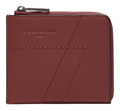 Liebeskind Berlin Nino Geldbörse aus Nappaleder - Kleine Nappaleder Geldbörse mit Rundum-Reißverschluss, praktische Fächer und integriertem RFID-Schutz. Ideal für kleine Handtaschen und stilvolle Aufbewahrung.