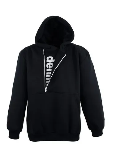 Lavecchia Herren Kapuzen Hoodie LV-214 (Black, 8XL) - Hoodies in Übergrößen für starke Männer, aus 90% Baumwolle für hohen Tragekomfort und Maschinenwäsche geeignet. Ideal für lässige Outfits.