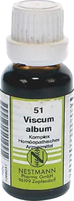 NESTMANN Pharma GmbH VISCUM ALBUM KOMPLEX Nr.51 Dilution 20 ml 01098231