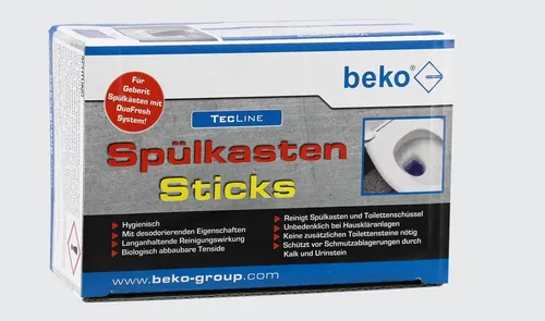 beko TecLine Spülkasten Sticks, 1 Pack = 20 Sticks 299 66 020