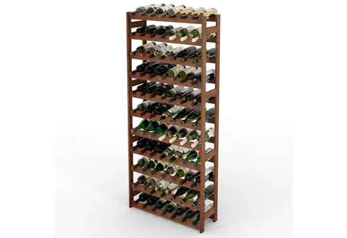 Lenmar Weinregal aus Holz für 12-91 Flaschen - Weinregal aus hochwertigem Holz, elegantes Design für stilvolle Weinpräsentation und ideal für Weinliebhaber.