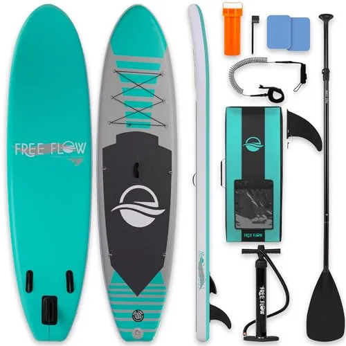 SereneLife Aufblasbares SUP Stand Up Paddle Board