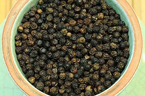 Pfeffer schwarz ganz 250g im Beutel Gewürzkontor München