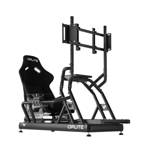 OPLITE Monitor Mount R8 für 1 Bildschirm, schwarz - Robuste Monitor-Halterung für Bildschirme bis 57
