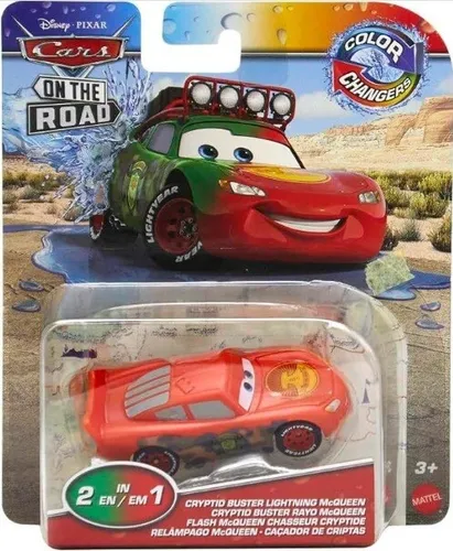 COLOR Changers CRYPTID BUSTER LIGHTNING McQUEEN - Farbwechsler Mattel Cars 1:55