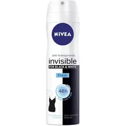 Nivea Invisible White And Black Fresh Spray 200ml