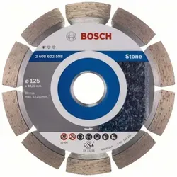 Diamanttrennscheibe Standard For Stone 125 X 22,23 X 1,6 X 10 Mm 1er-pack - Bosch