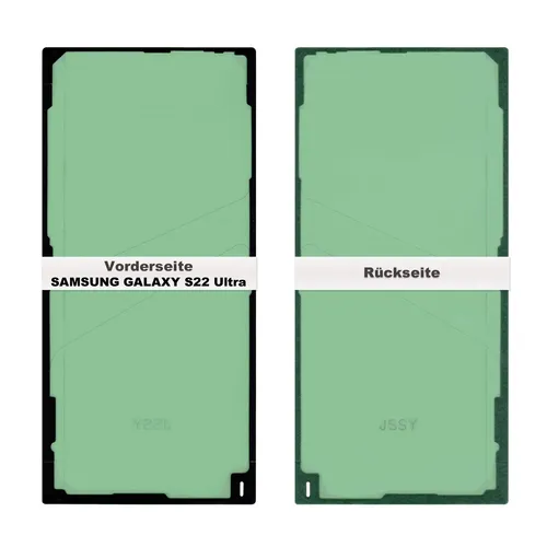 Samsung Galaxy S22 Ultra Akkudeckel Klebefolie Kleber Backcover Rahmen Batterie