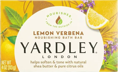 Yardley Lemon Verbena Feuchtigkeitsspendende Seife 113g ohne Parabene