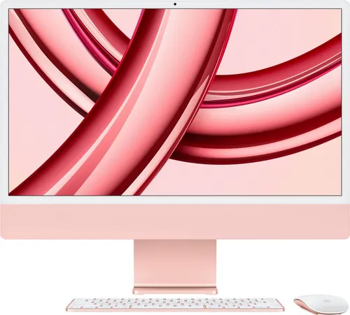 Apple iMac 2023 (M3, 8 GB, 256 GB, SSD) - leistungsstarker All-in-One PC, ideal für kreative Profis und Home Office