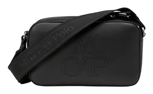 Marc O'Polo Villar Crossbody Bag - Stylische Umhängetasche mit wasserbasiertem Polyurethan, ideal für den Alltag. Geräumiges Hauptfach und stufenlos verstellbarer Schulterriemen für optimalen Tragekomfort.
