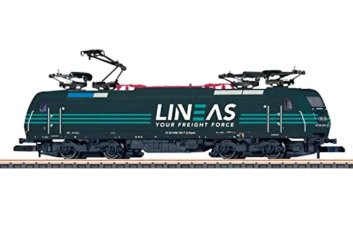 Märklin 88487 Z E-Lok BR 186 Lineas - Detailreiche Elektrolokomotive der Baureihe 186, ideal für Sammler und Modelleisenbahnfans. Mit funktionierenden Dachstromabnehmern und hochwertiger Farbgebung.