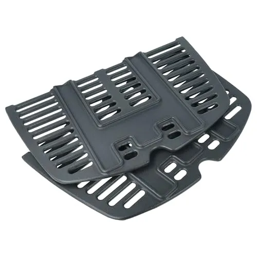 vhbw 2X Grillrost kompatibel mit Weber 51210001, 52020001, 51190001, 51200001 Gasgrill, Grill - Gusseisen 32,1 x 21,6 x 2,5 cm