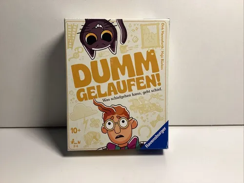 Dumm gelaufen! - Kartenspiel für die ganze Familie - Kartenspiel ab 10 Jahre, voller unerwarteter Wendungen und Spaß für 2-6 Spieler. Ideal für Reisen und als Geschenk zu besonderen Anlässen.
