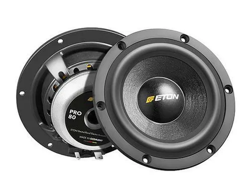 ETON PRO 80 Mitteltöner 8 cm Lautsprecher 1 Paar ETON PRO80