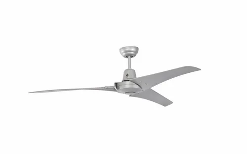 Industrie Deckenventilator Pepeo Vourdries 142 cm Silber
