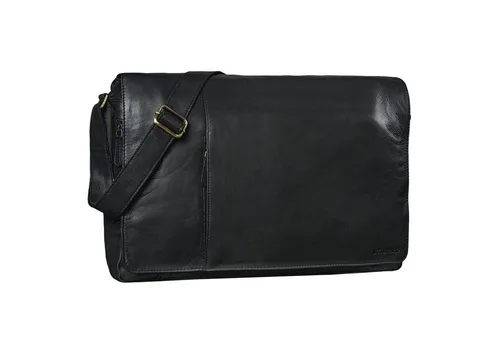 STILORD 'Maximus' XXL Ledertasche - Geräumige Laptop-Schultertasche aus hochwertigem Büffel-Leder, ideal für Notebooks bis 21 Zoll | inkl. verstellbarem Schultergurt für hohen Tragekomfort | perfekt für Studium und Beruf