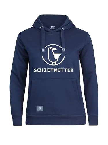 SCHIETWETTER Damen Hoodie Print Navy-White 52