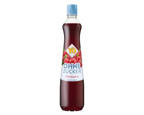 YO SYRUP Sirup, YO SYRUP Sirup Himbeere ohne Zucker 700ml