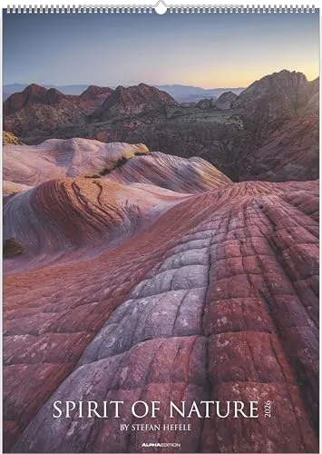 Alpha Edition - Spirit of Nature 2026 Wandkalender - Wandkalender im Hochformat mit 12 beeindruckenden Naturaufnahmen von Stefan Hefele, ideal für Naturliebhaber und zur Verschönerung Ihres Wohnraums.