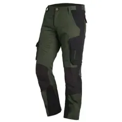 FHB® Arbeitshose FLORIAN, olive/schwarz Größe 48 von FHB