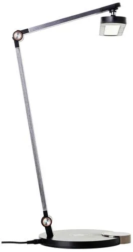 Brilliant Officehero G98941/06 Schreibtischleuchte LED 7W Schwarz - Schreibtischlampen mit dimmbarem LED-Licht für eine optimale Ausleuchtung und modernes Design, ideal für Büro und Home Office.