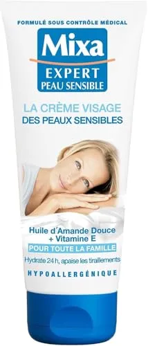 Mixa Expert Peau Sensible Gesichtscreme für empfindliche Haut, 100 ml