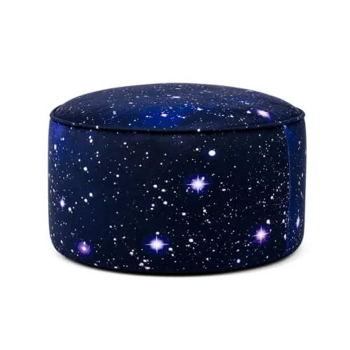 LUMALAND Sitzsack Pouf Galaxy | 3-in-1 Sitzkissen für drinnen