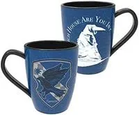 Harry Potter WOW STUFF Hogwarts Tasse mit Farbwechsel – zeigt dein Haus Ravenclaw bei heißem Getränk – Zaubertasse für Fans – offiziell lizenzierte Kaffeetasse & Geschenk
