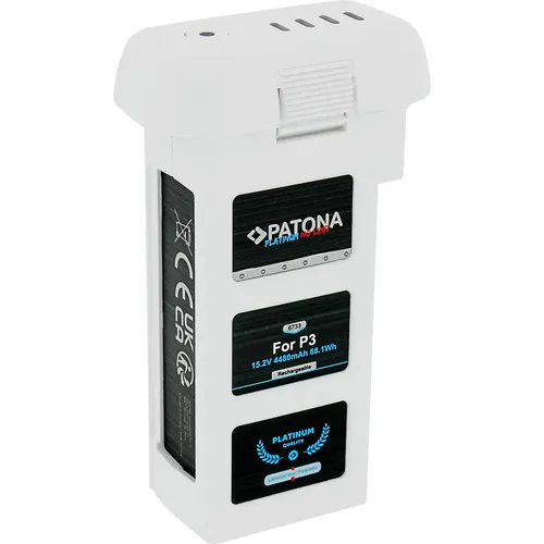 Patona Platinum Battery für DJI Phantom 3 - Hochleistungs-Drohnen Akku - Drohne Zubehör, mit hoher Kapazität für längere Flugzeiten und zuverlässige Leistung für Ihre DJI Phantom 3.
