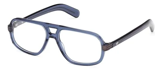 ADIDAS ORIGINALS Unisex OR5105 Sonnenbrille - Verschreibungspflichtige Brillenfassung für Herren, stylische blaue Farbgebung und UV-Schutz für optimalen Tragekomfort.