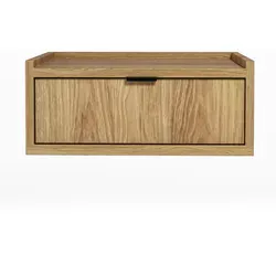 NACHTTISCH Nordiva 1S Hikora Natur 40/21/35 cm – Hängend