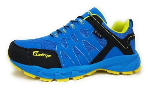 Kastinger Wanderhalbschuhe Herren 313238 - Blau - 38 EU - Wanderschuhe für Herren mit K-Tex Membran, wasserdicht und atmungsaktiv. Optimaler Halt und Komfort dank K Cell Soft Cushion für lange Outdoor-Abenteuer.
