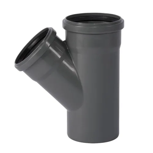 HTsafeEA Abzweig DN/OD 125/110 45 Grad