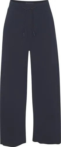 Sweathose ELBSAND, Damen, Gr. S (36), marine - Modische 7/8 Sweathose aus weichem Baumwollmix mit Tunnelzugbund für optimalen Sitz. Ideal für lässige Outfits und den Alltag.
