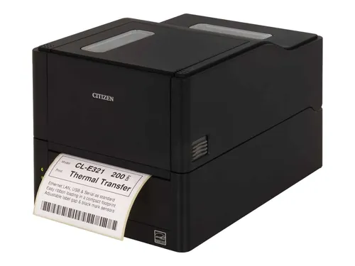 Citizen CL-E321 Etikettendrucker - Drucker - Hochwertiger Thermodirekt- und Thermotransferdrucker mit 203 dpi, ideal für hohe Druckgeschwindigkeiten von bis zu 200 mm/Sek. und vielseitigen Anschlussmöglichkeiten.