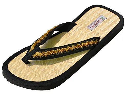 Nawemo Zimtslipper Yang, Gold, Größe 41/42