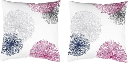 HOME Wohnideen Kissen 40x40 cm, rosa/pink - Dekokissen in rosa/pink von HOME Wohnideen, bekannt für hochwertige Materialien. Ideal für eine stilvolle Wohnraumgestaltung und perfekt zum Kuscheln.