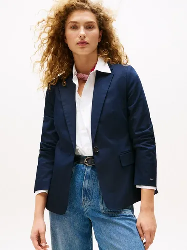 Tommy Hilfiger Kurzblazer COTTON SLIM BLAZER von Tommy Hilfiger