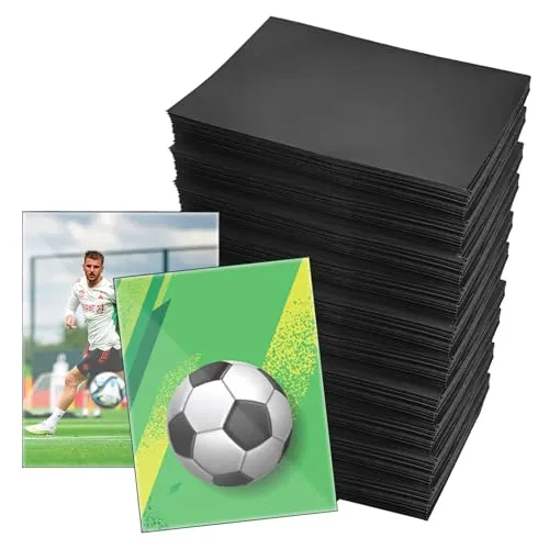 Xpieoyrm 500 Stück Standard Soft Kartenhüllen, 66 x 91 mm Sammelkarten Einsteckhüllen, Photocard Sleeves, Wasserdicht Karten Hüllen, Rückseite Matt Gefrostet, für gängigen Spiel und Sammelkarten