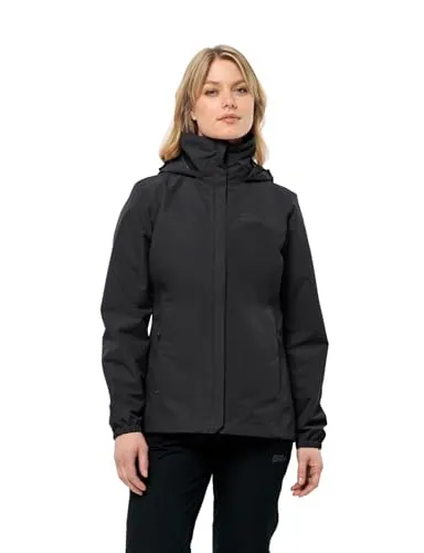 Jack Wolfskin Damen Stormy Point 2l Jkt W in schwarz von Jack Wolfskin