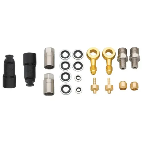 Jagwire HYDRAULC Fitting KIT Hope Banjo - Fahrrad-Halterungen & Adapter, kompatibel mit einer Vielzahl von HOPE Modellen für einfache Installation und zuverlässige Leistung.