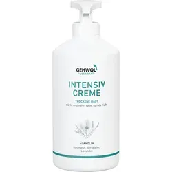 Gehwol Fusskraft Blau Fußcreme 500 ml - Fußpflegecreme für trockene, raue Haut, spendet intensive Feuchtigkeit und sorgt für ein naturfrisches Hautgefühl.