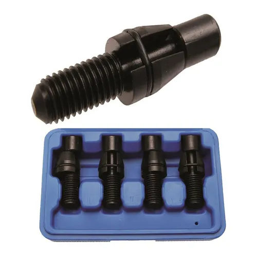 BGS Fixierbolzen-Satz für VAG Hilfsrahmen M12 x 1,5 4tlg. - 8306 - Autoteile für präzise Montage des Hilfsrahmens, ideal für Erneuerung der Gummibuchsen und Demontagearbeiten an VW, Audi, Seat und Skoda Modellen.