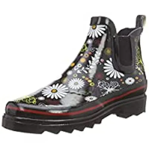 Beck Damen Daisy Schlupfstiefel, Schwarz, 36 EU - Wanderschuhe für Damen, wasserabweisend und bequem, ideal für lange Spaziergänge und Outdoor-Aktivitäten.