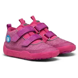 Affenzahn Übergangsschuh Knit Happy - Wasserdicht, atmungsaktiv und vegan für Mädchen - Sneaker für Mädchen, ideal für wechselhaftes Wetter mit Kaltfutter, Klettverschlüssen und rutschfester Sohle in Größe 21-32. Perfekt für aktive kleine Entdecker!
