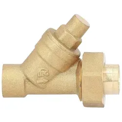 Schrägsitz-Rückschlagventil mit Lötanschluß 15mm