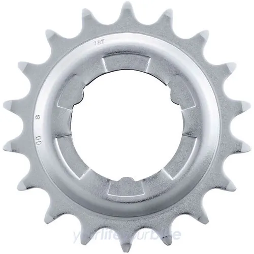Shimano Ritzel für Getriebenaben Silber 118 Zähne - Ketten & Kassetten, hochwertiges Ritzel mit 118 Zähnen für präzise Schaltvorgänge und optimale Leistung beim Radfahren.