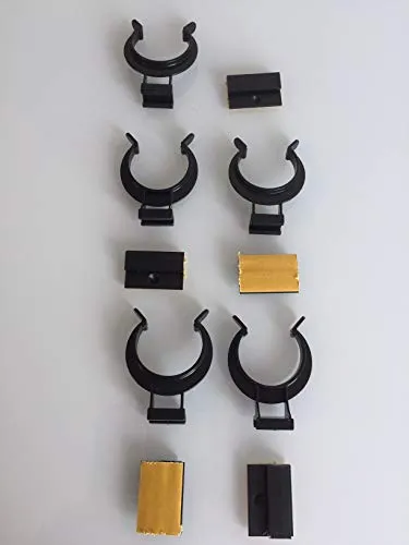 selbstklebende Küchen Sockelhalterungen Sockelfußclip Küchensockel Sockel Clips für Küchenfüße Halterung Wischleiste Sockelsystem Sockelblendenhalter Sockelblenden 5 x